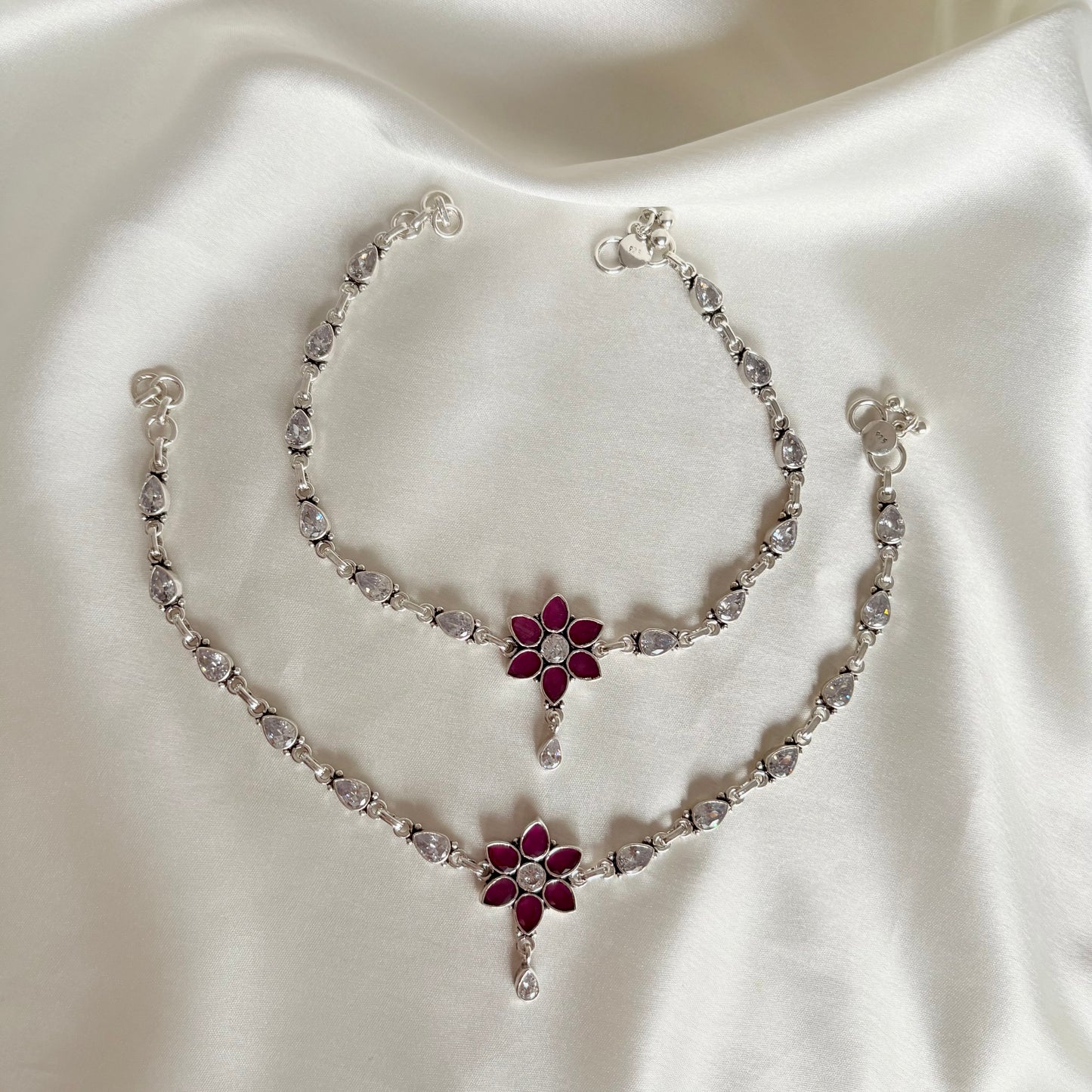 Designer 925 Sterling Silver Anklet