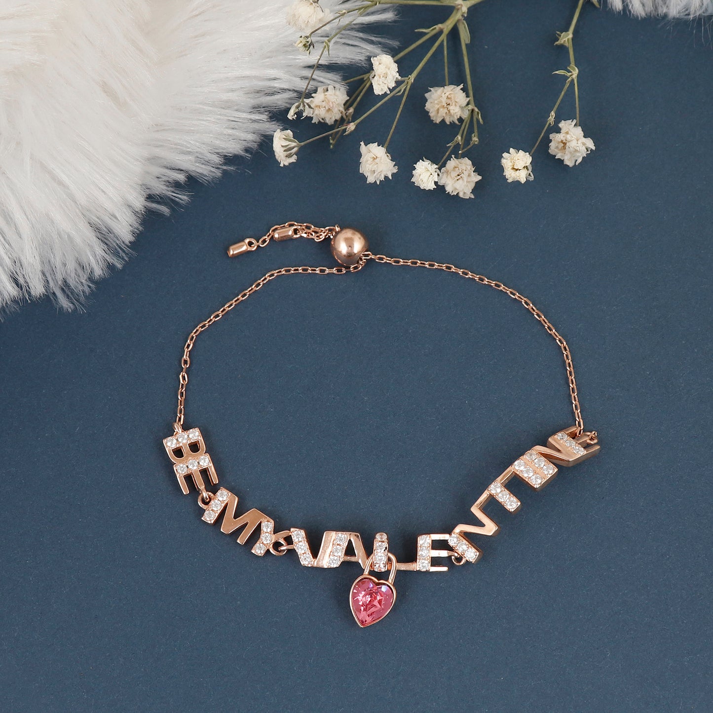 BE MY VALENTINE Silver Bracelet