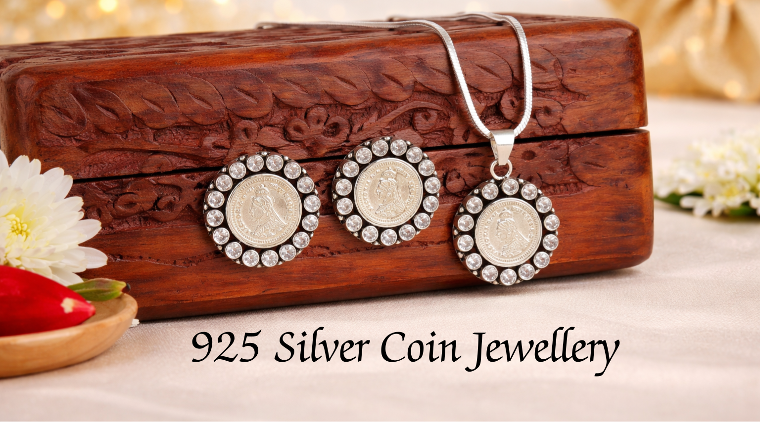 925 Silver Coin Jewellery