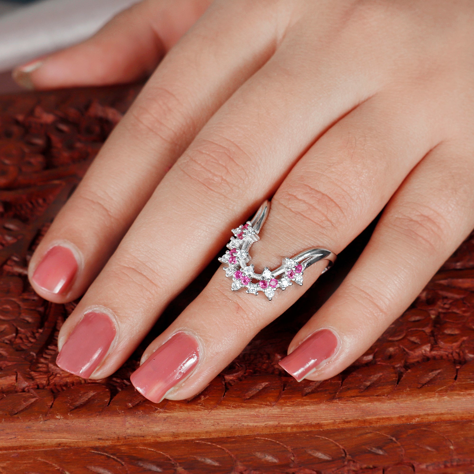 Enchanting Silver Vanky Ring For Women