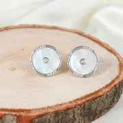 Halo Grace Pure Silver Earring