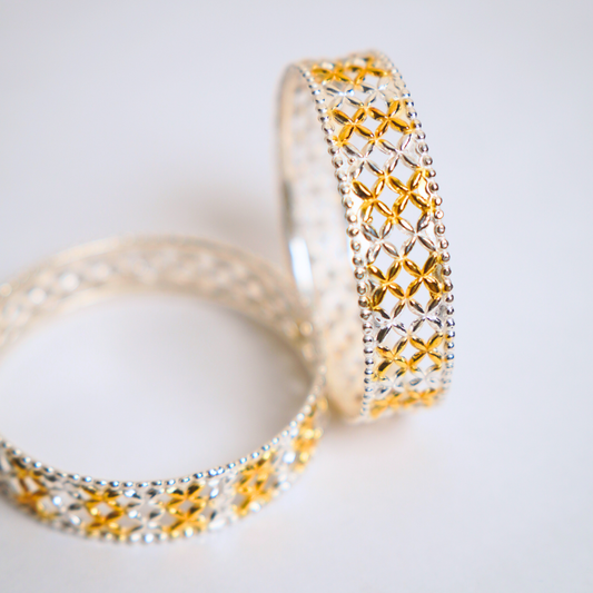 Chatai Gold Plated Silver Bangle