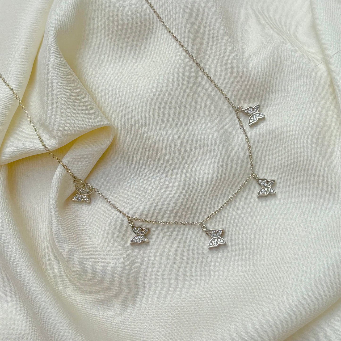 Elegant Butterfly Charm Chain for Women