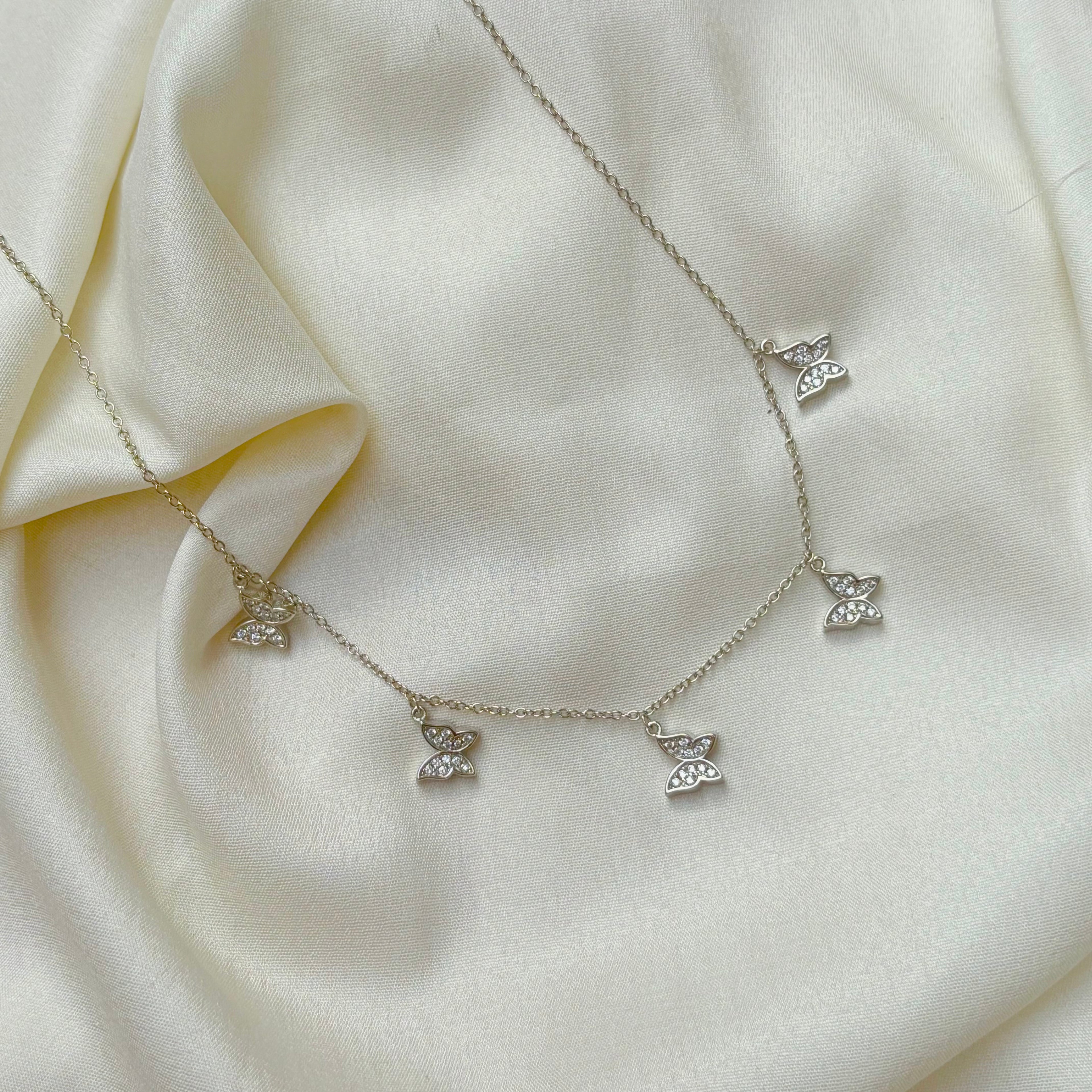 Elegant Butterfly Charm Chain for Women
