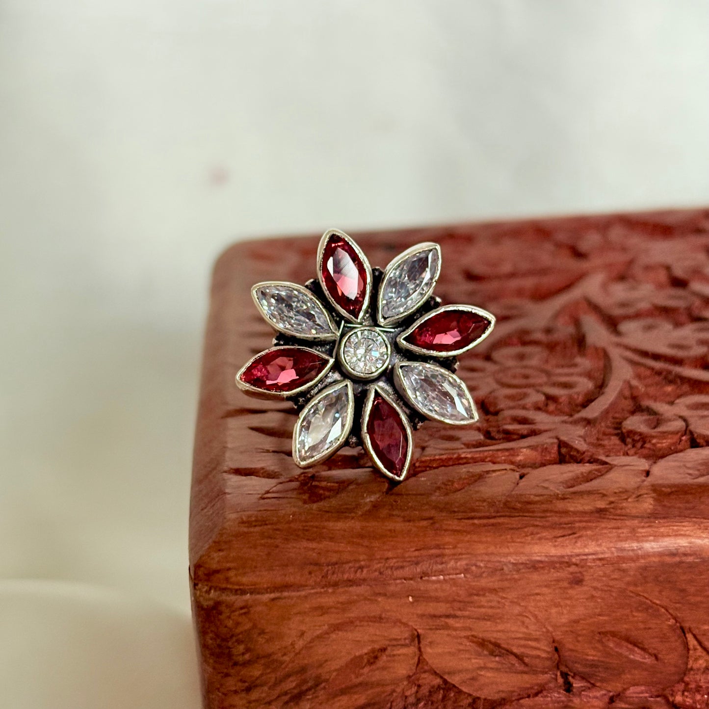 Handmade Gemstone Silver Ring