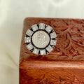 Jashn-e-Rang Silver Coin Cocktail Ring