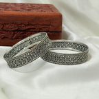 Zehra Heritage Silver Bangle