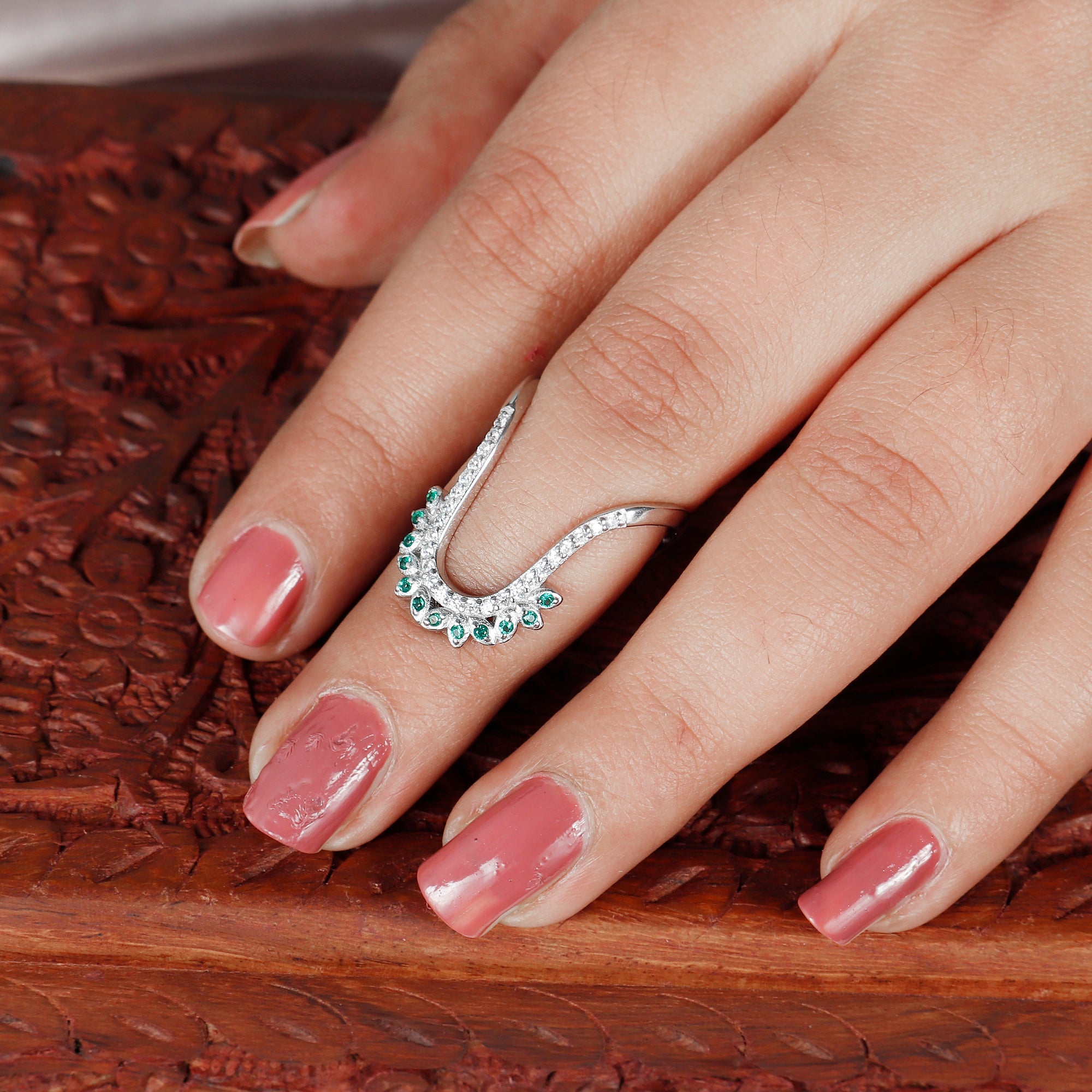 Cocktail Vanky Silver Ring For Women