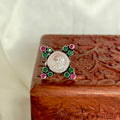 Chaandni Silver Coin Heritage Ring
