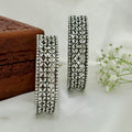 Jaipur Heritage Chatai Silver Bangle
