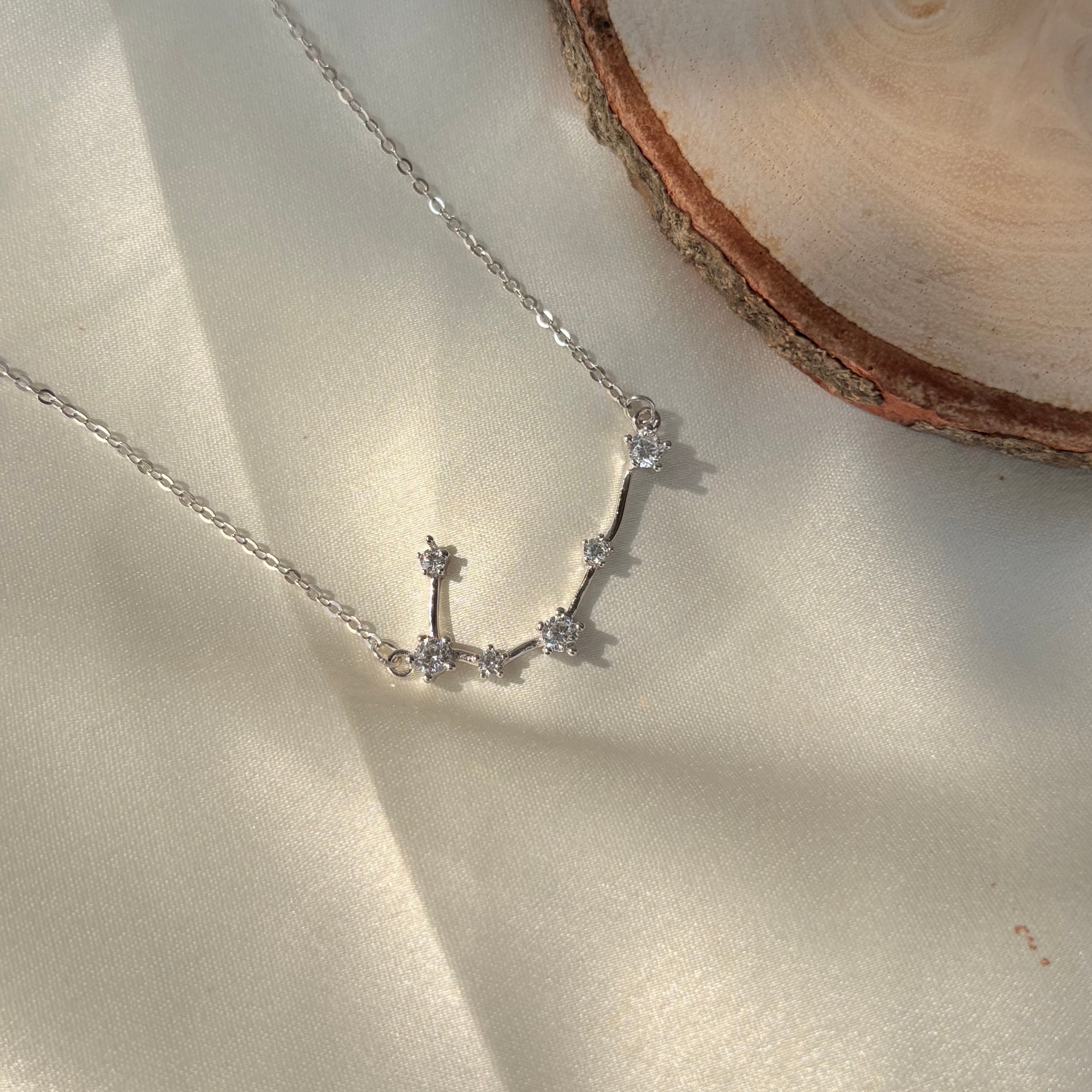 Celestial Constellation Sterling Silver Pendant For Girls