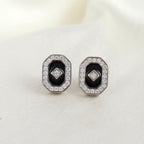 Pure Silver Gleam Prism Earring