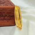 Gold Plated Silver Bangle