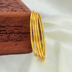 Gold Plated Silver Bangle