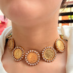 The Maharani Sovereign Silver Coin Necklace