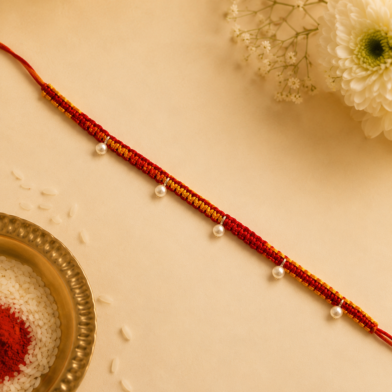 Handcrafted Ghungroo Rakhi Bracelet