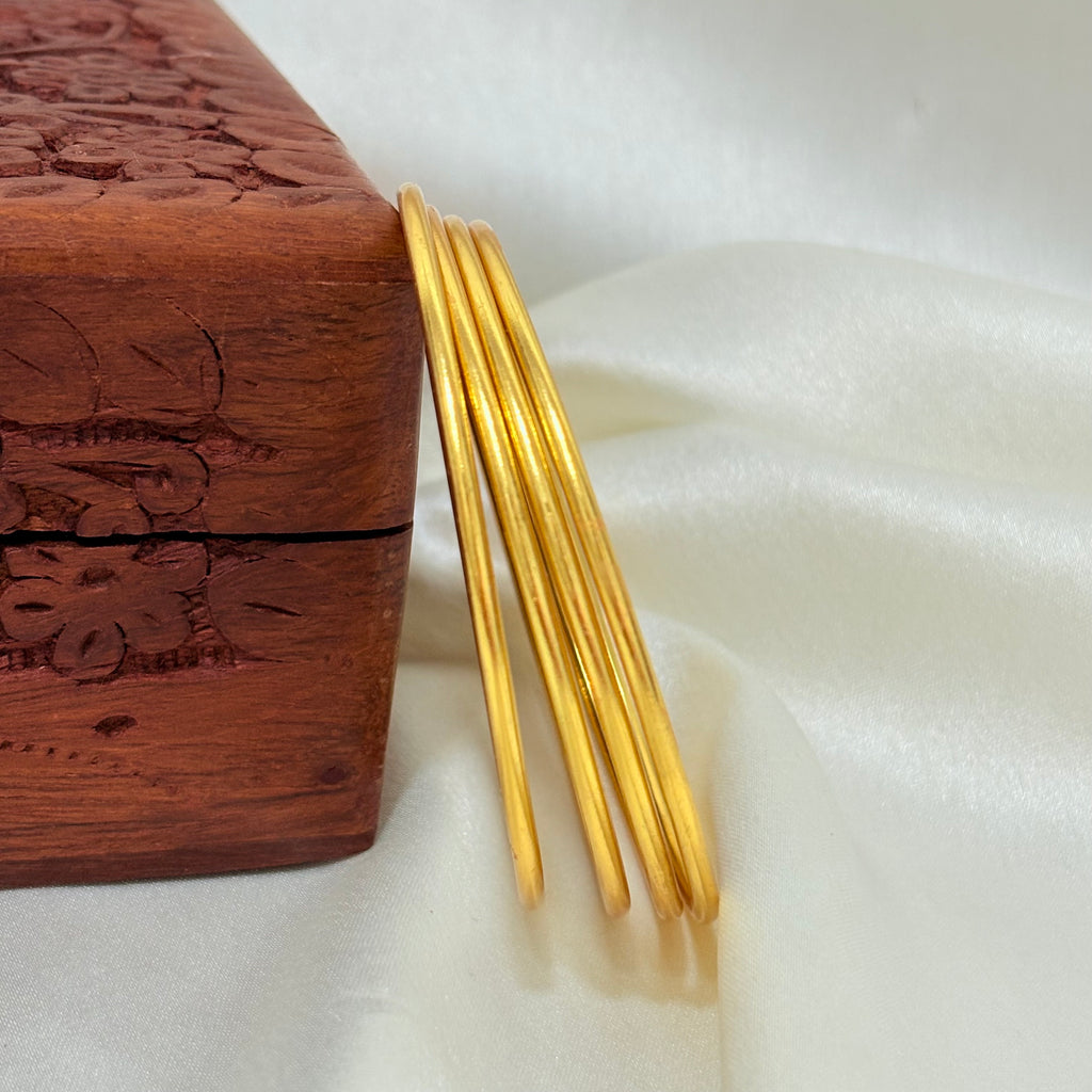 Gold Plated Silver Bangle