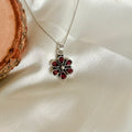 Blossom Shine Silver Pendant