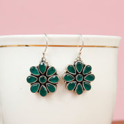 Floral Drop Earring