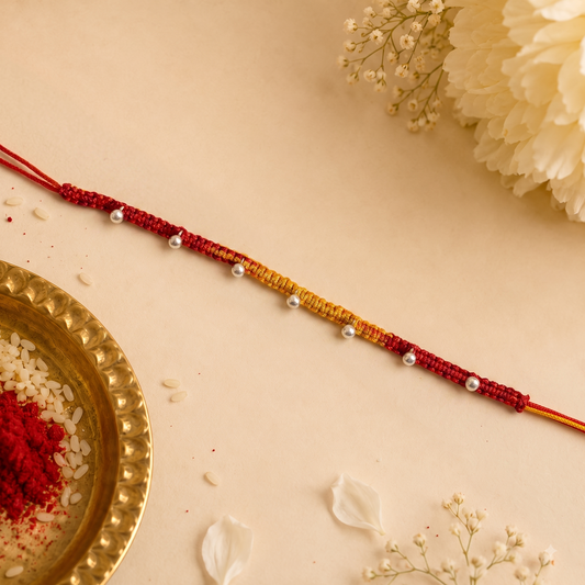 Shubh Ghungroo 925 Silver Rakhi