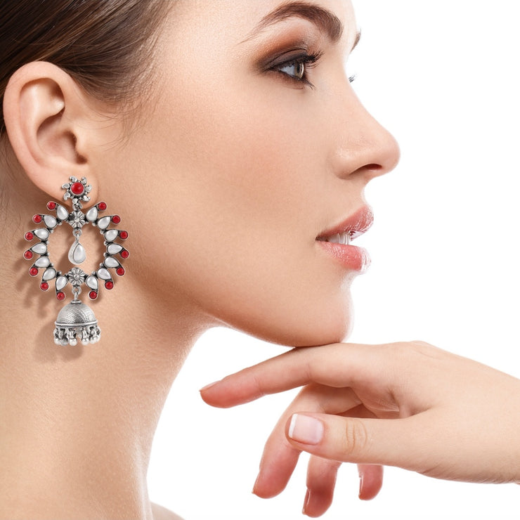 Pearl Petal Gunghroo Earring