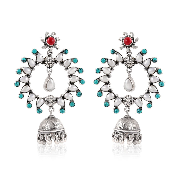 Pearl Petal Gunghroo Earring