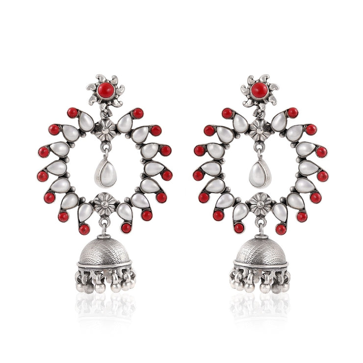 Pearl Petal Gunghroo Earring