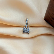 Shivling Blessing God Silver Pendant