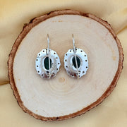 925 Silver Jadau Cocktail Earrings