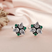 Three Petal Silver Toe Ring