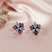 Marquise Petal Silver Toe Ring