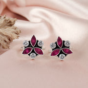 Marquise Petal Silver Toe Ring