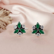 Marquise Petal Silver Toe Ring