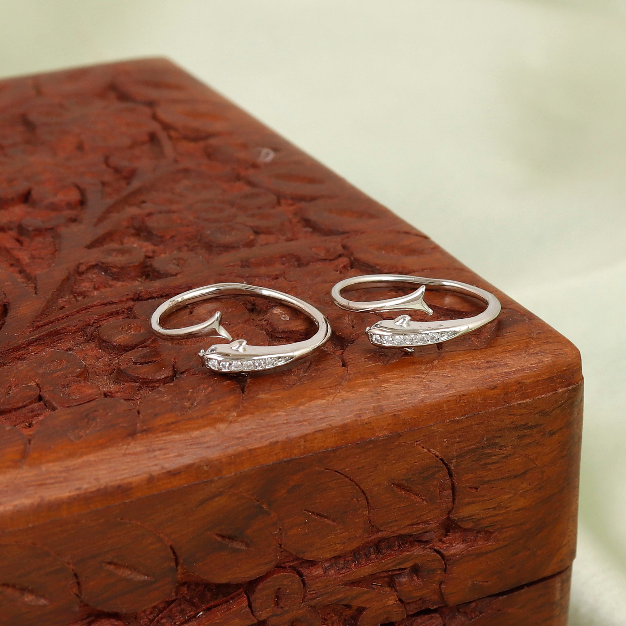 Dolphin Shine 925 Silver Toering