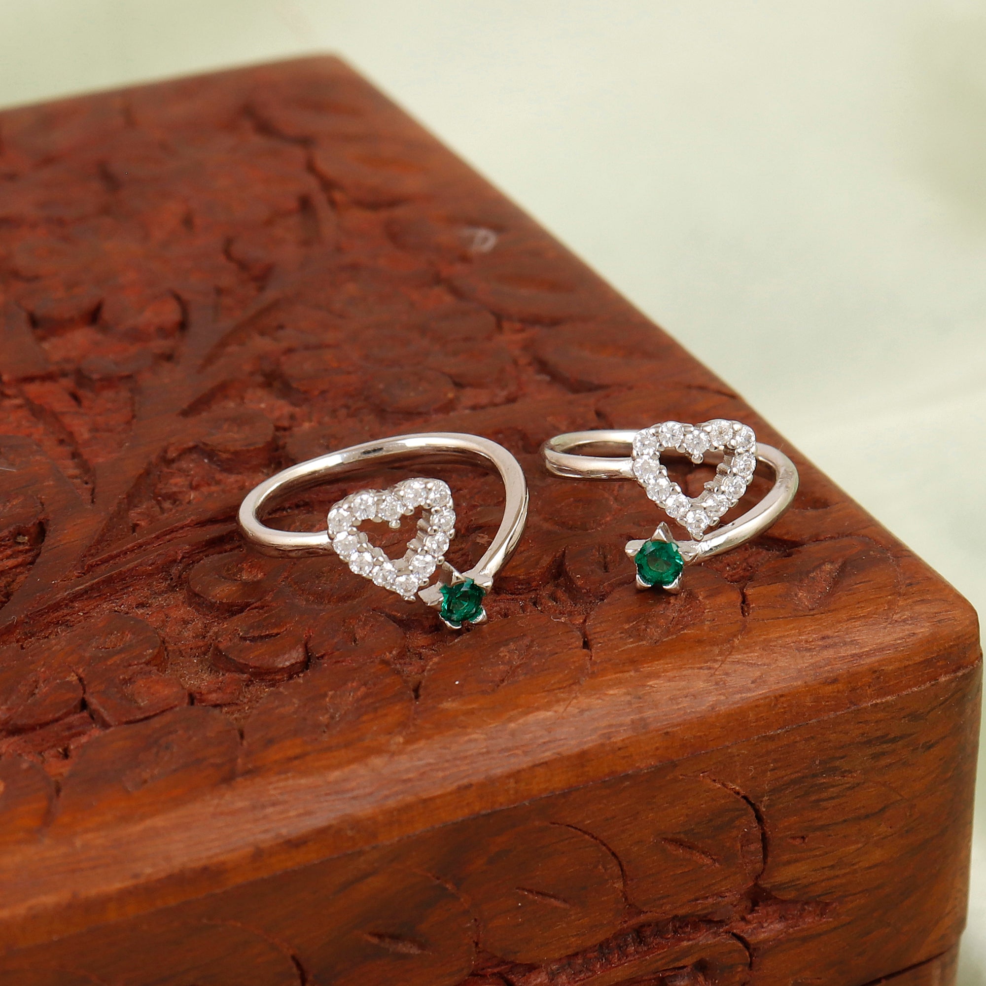 Big Heart Silver Toering