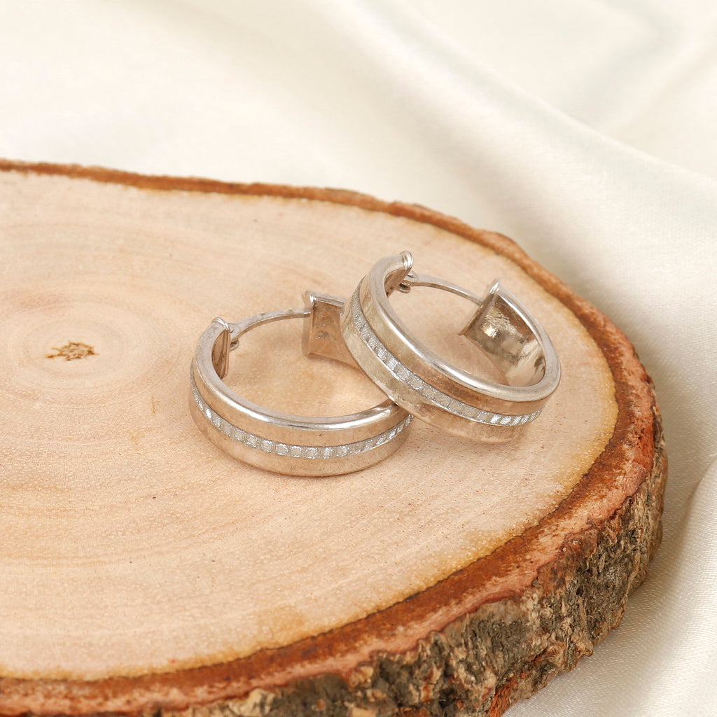 Minimalist Statement Hoop Earrings