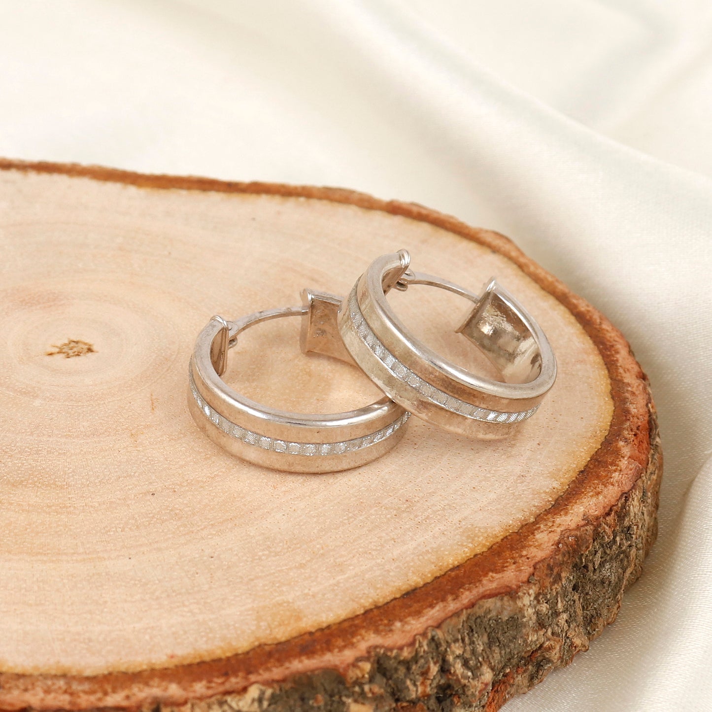 Minimalist Statement Hoop Earrings