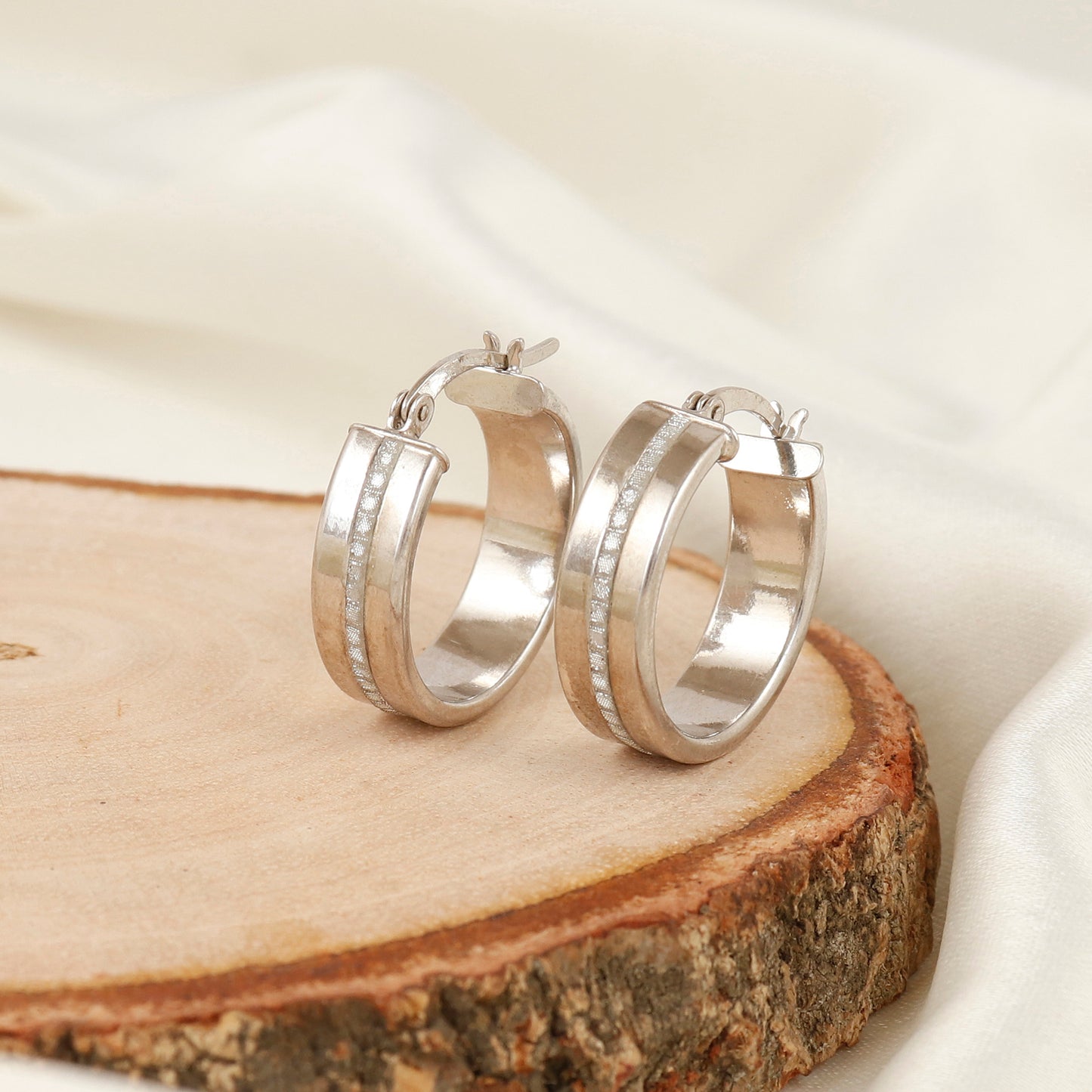 Minimalist Statement Hoop Earrings
