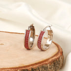 Classic Shine Sterling Silver Hoops