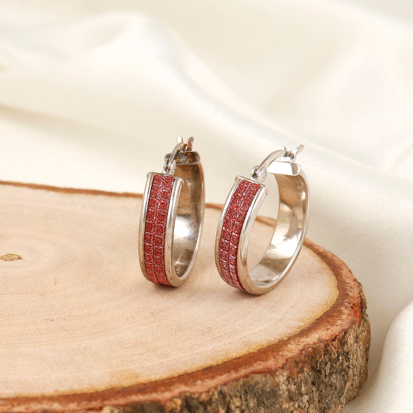Classic Shine Sterling Silver Hoops