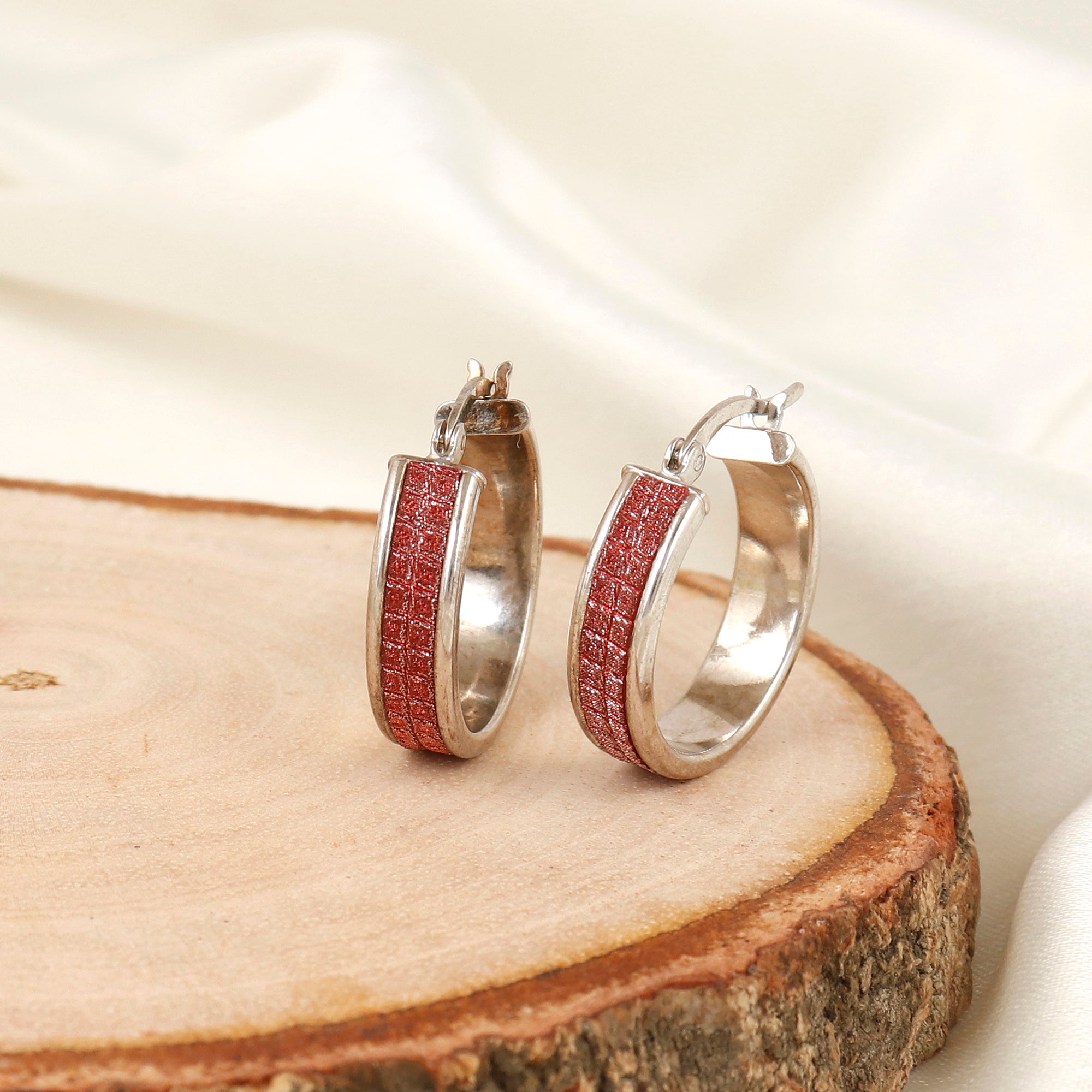 Classic Shine Sterling Silver Hoops