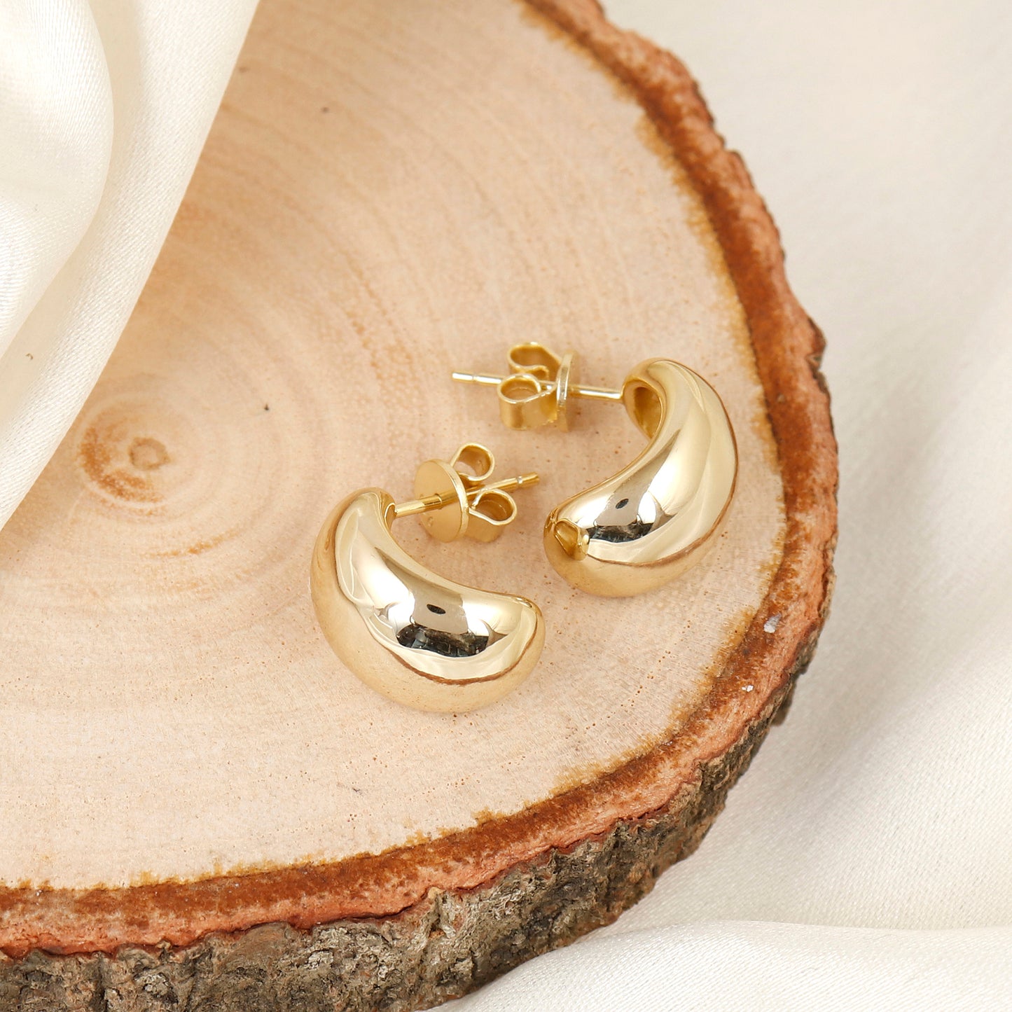 Silver Stylish Gold Earrings for Dresses