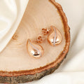 Celebrity Inspired Western Rose Gold Earrings