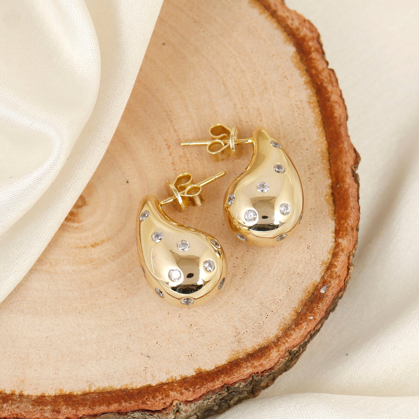 Cute Minimal 925 Sterling Silver  Earrings