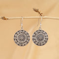 Filigree Silver Dangle Earrings