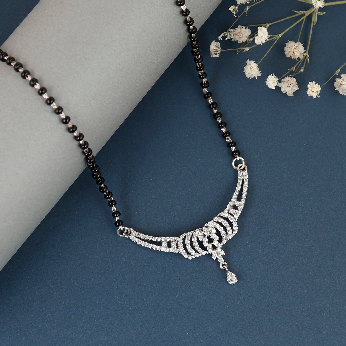 Diamond Dew SilverMangalsutra