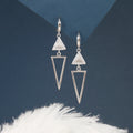 Elara Luxe 925 Silver Dangling Earrings