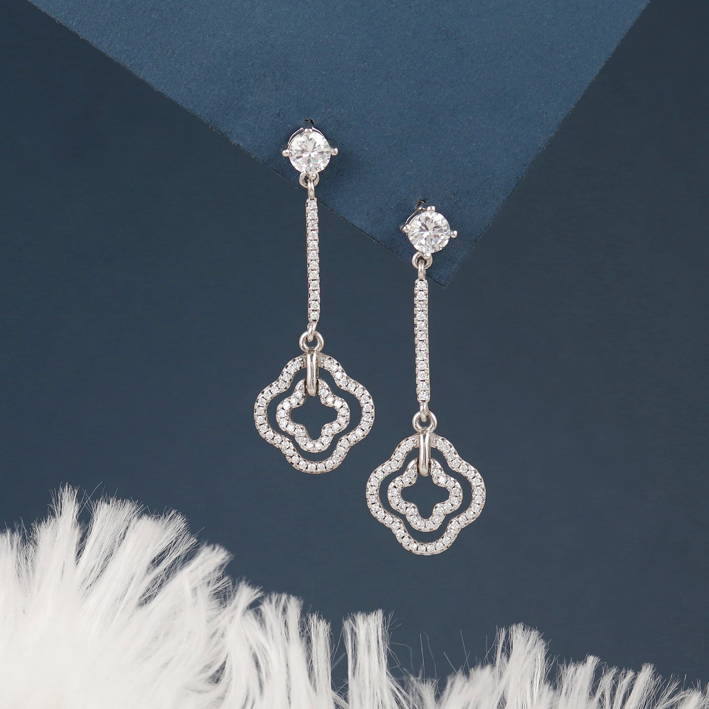 Clove Charm Silver Earrings