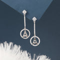 Paris Night Sterling Silver Earrings