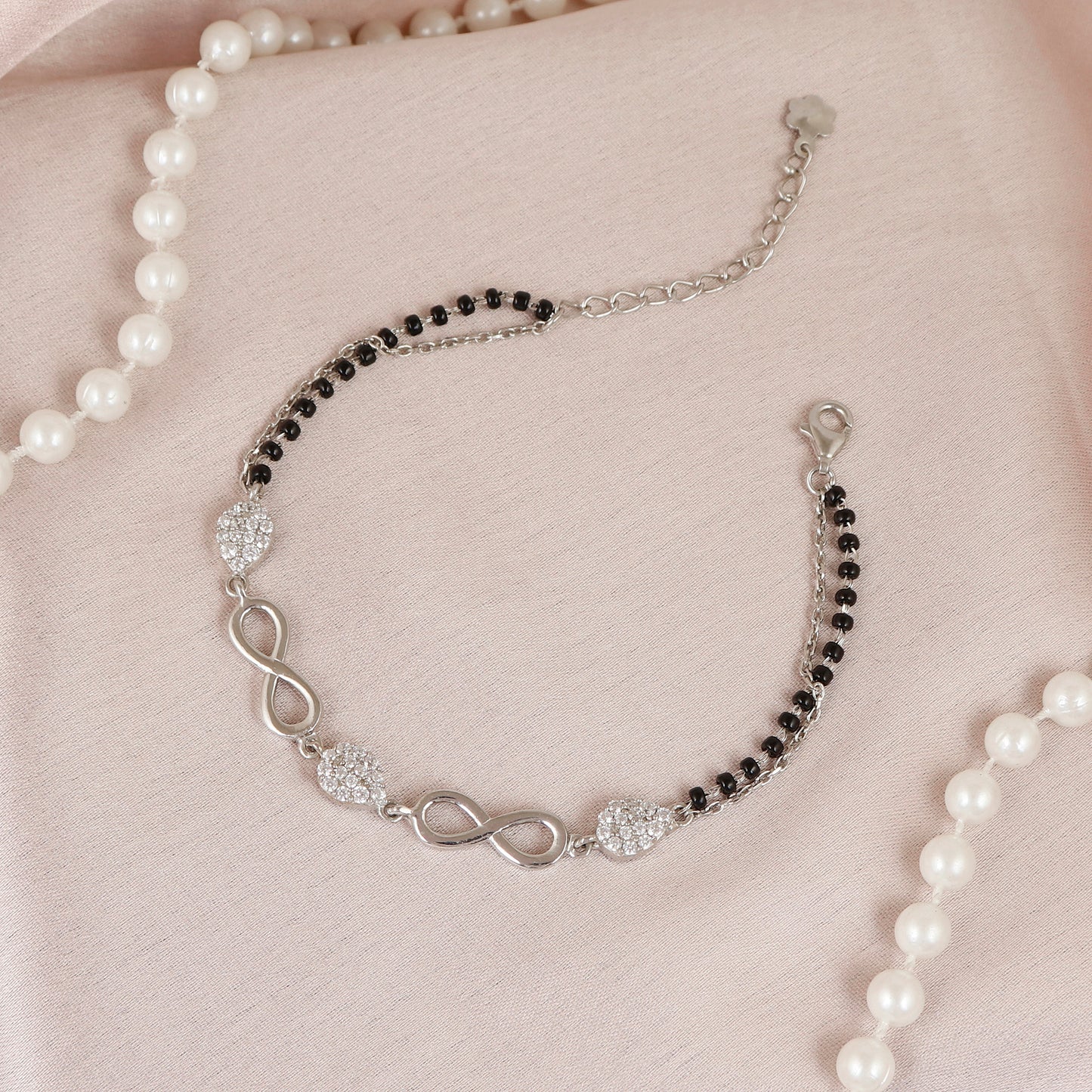 Infinite Love 925 Sterling Silver Hand Mangalsutra